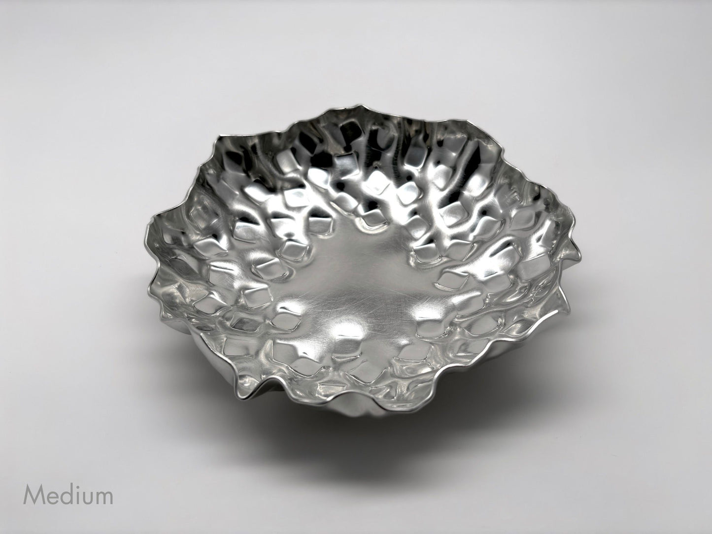 Medium pewter bowl variation #4